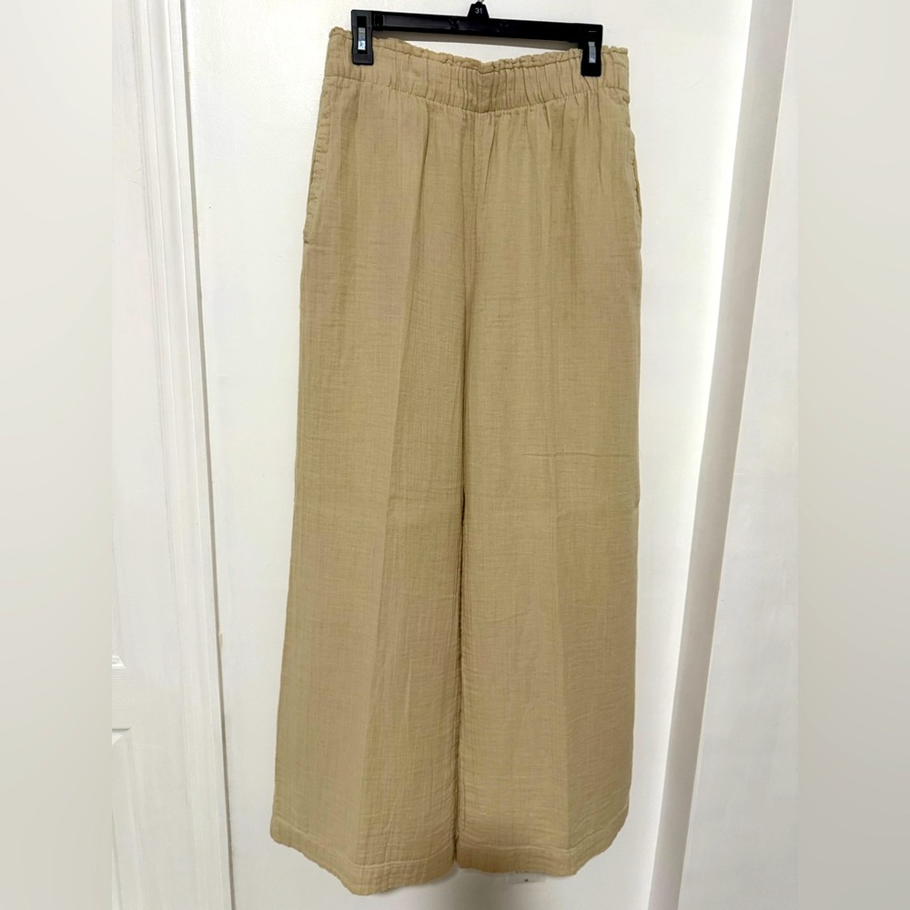GAP Tan Wide Leg Pants